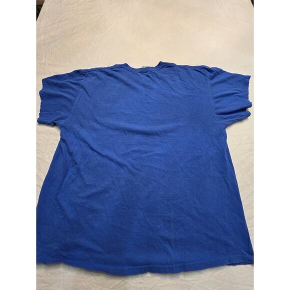 Moonlighting Vintage Bruce Willis Promo Short Sleeve Blue T-Shirt Men's Size Xl - Picture 4 of 4